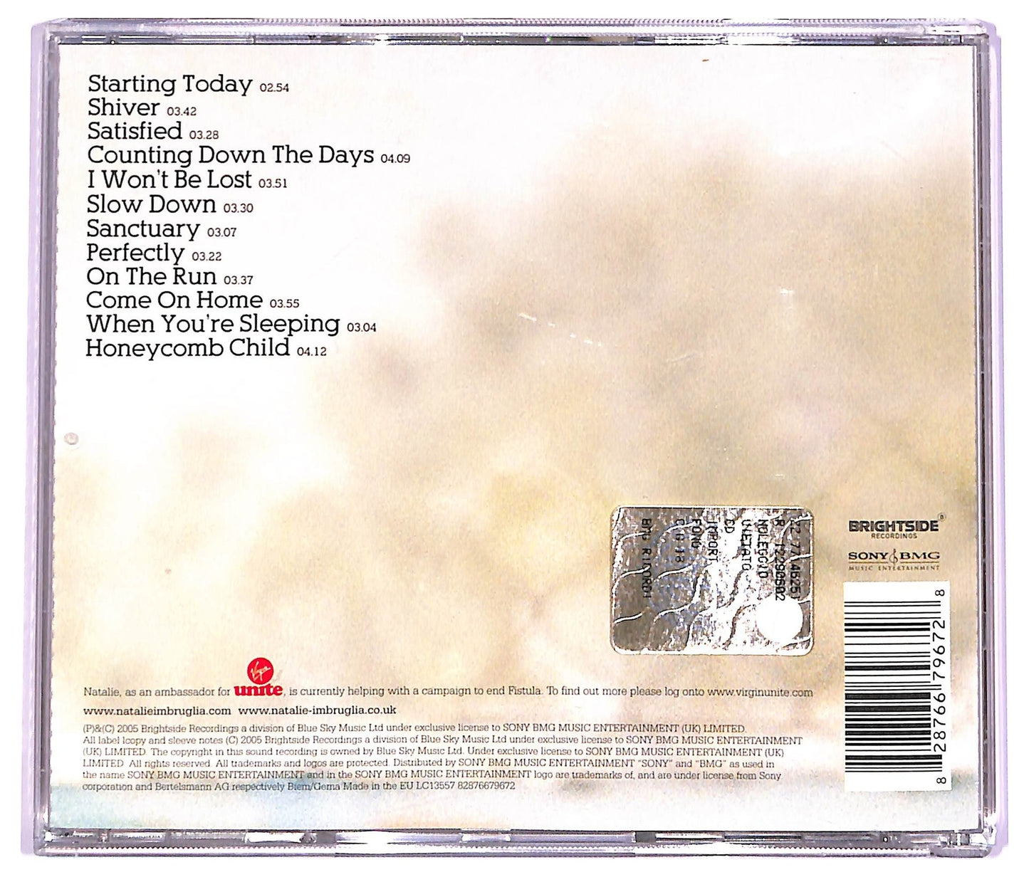 EBOND Natalie Imbruglia - Counting Down The Days CD CD069046