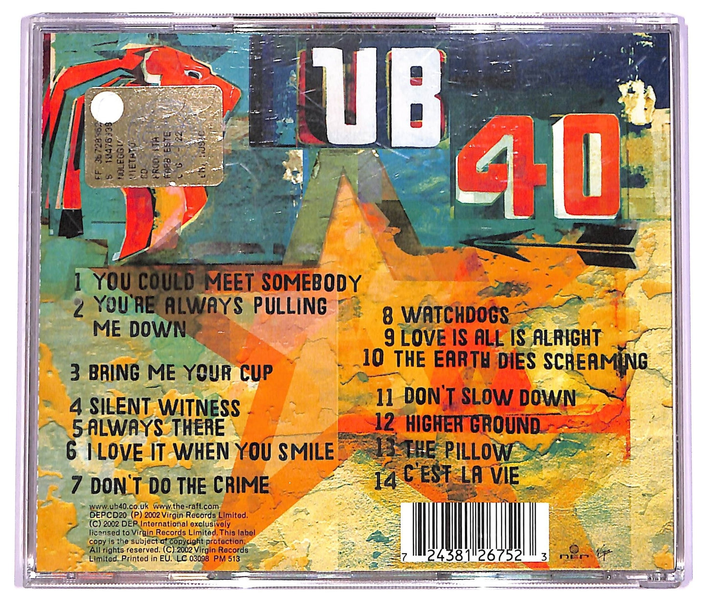EBOND UB40 - The Fathers Of Reggae CD CD069053