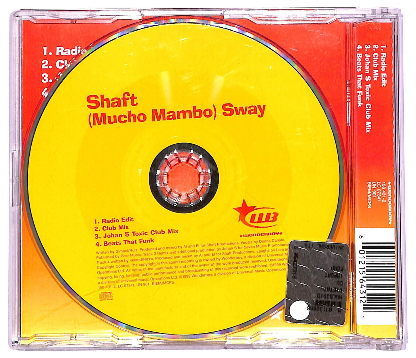 EBOND Shaft - (Mucho Mambo) Sway CD CD069056