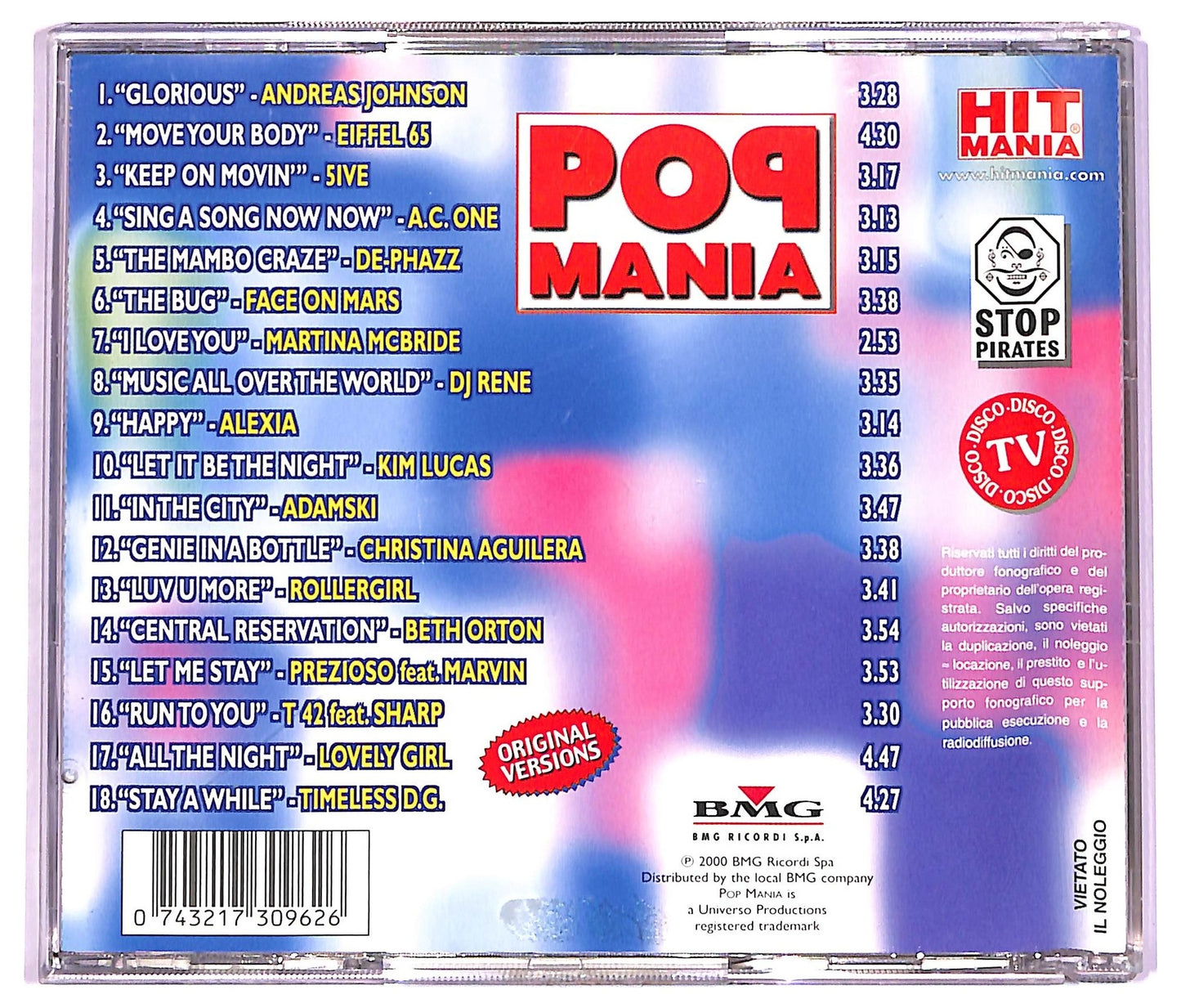 EBOND Various - Pop Mania CD CD069128