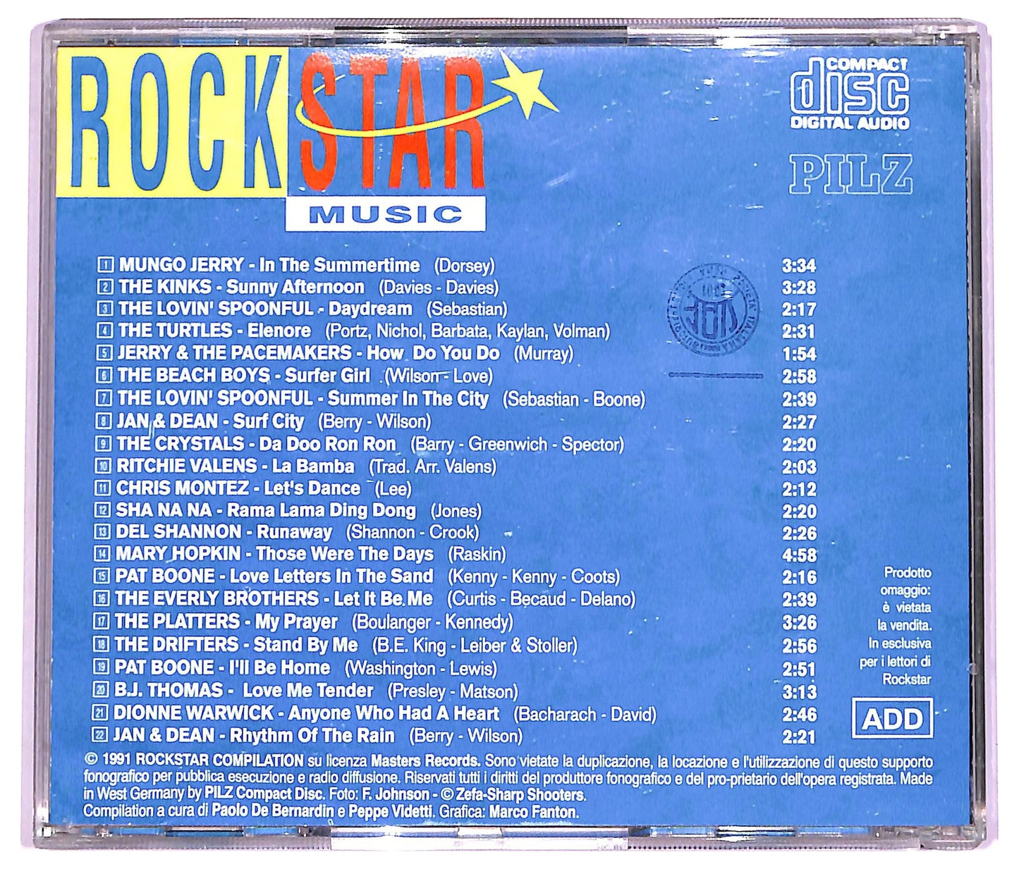 EBOND Various - Rockstar Music 11 - Summertime CD CD069142