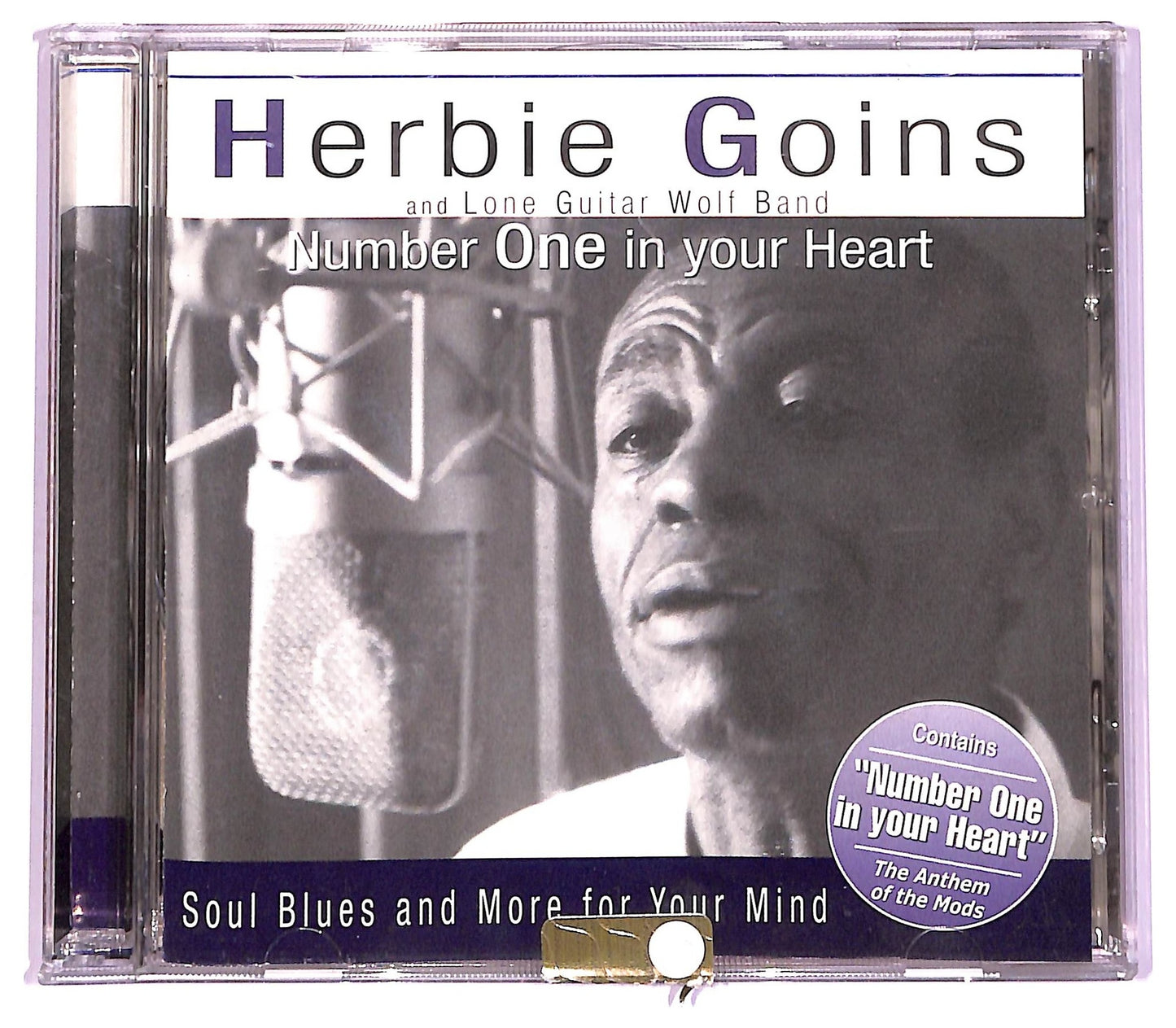 EBOND Herbie Goins And Lone Guitar Wolf Band - Number One In Your Heart CD CD069228
