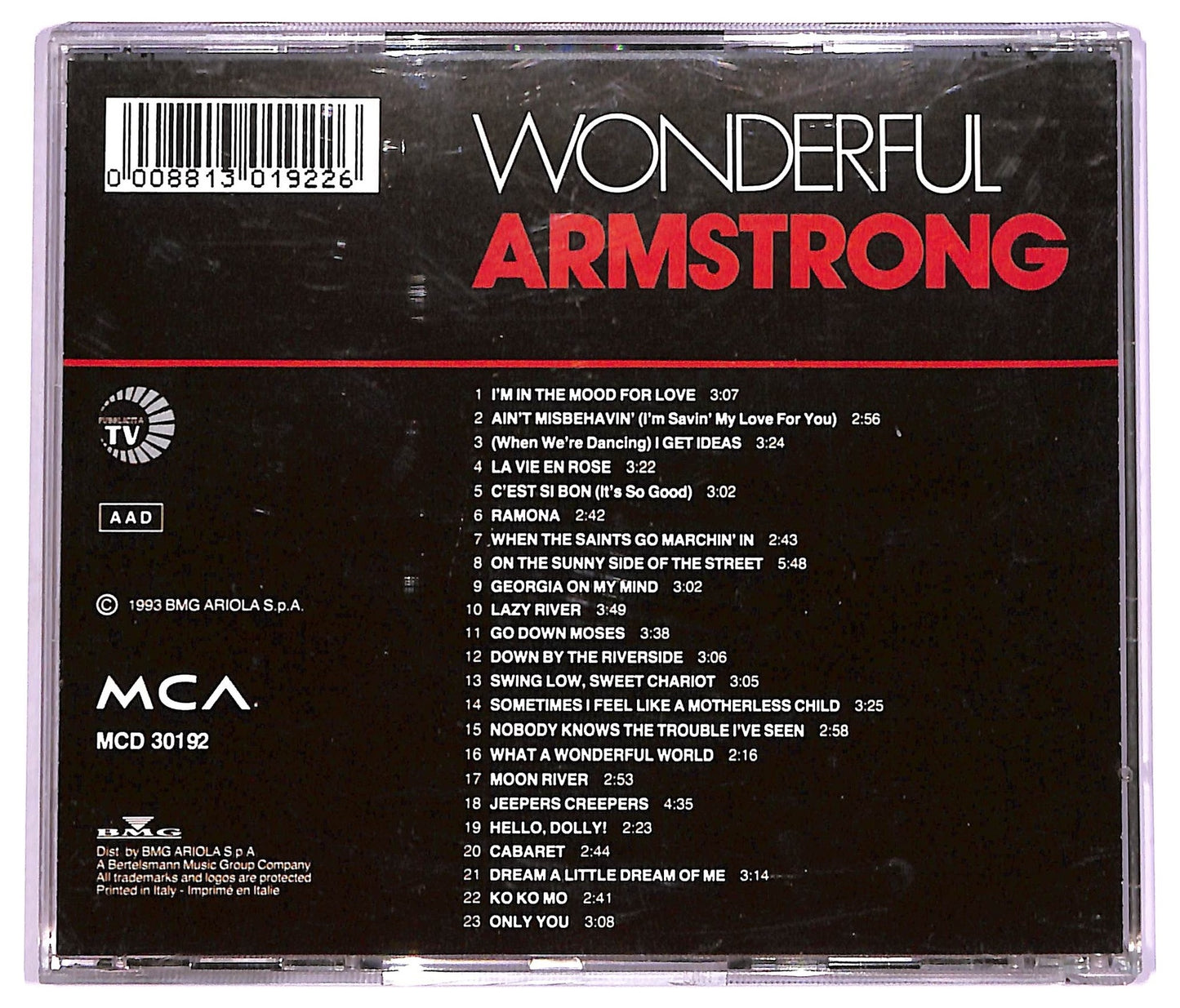 EBOND Louis Armstrong - Wonderful Armstrong CD CD069320