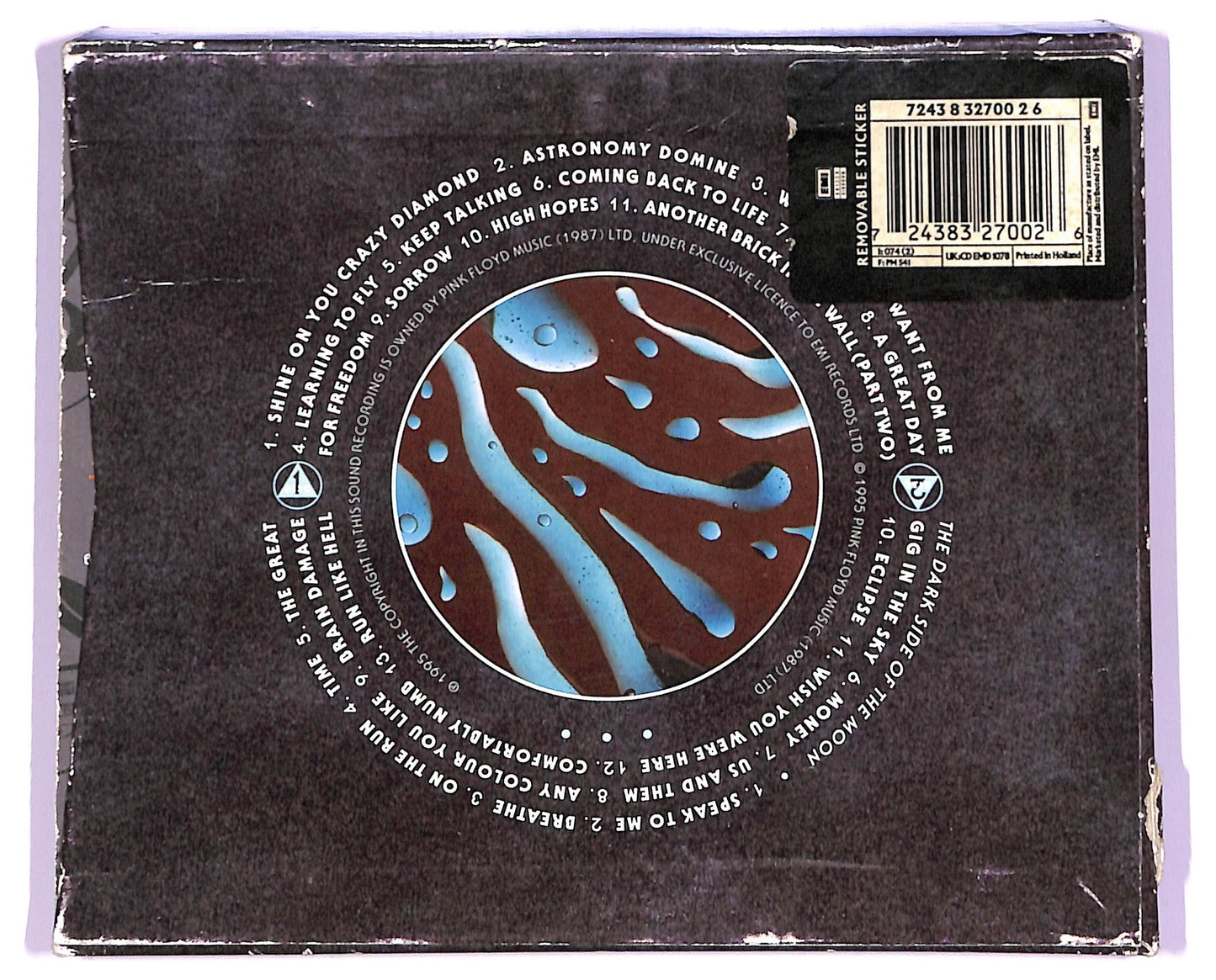 EBOND Pink Floyd - Pulse CD CD069327