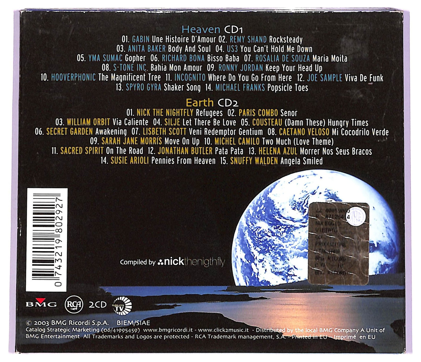 EBOND Nick The Nightfly - The Nightfly 7 - Heaven&Earth CD CD069362