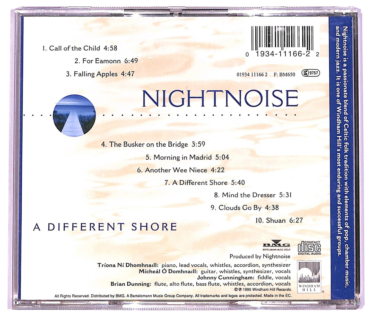 EBOND Nightnoise - A Different Shore CD CD069428