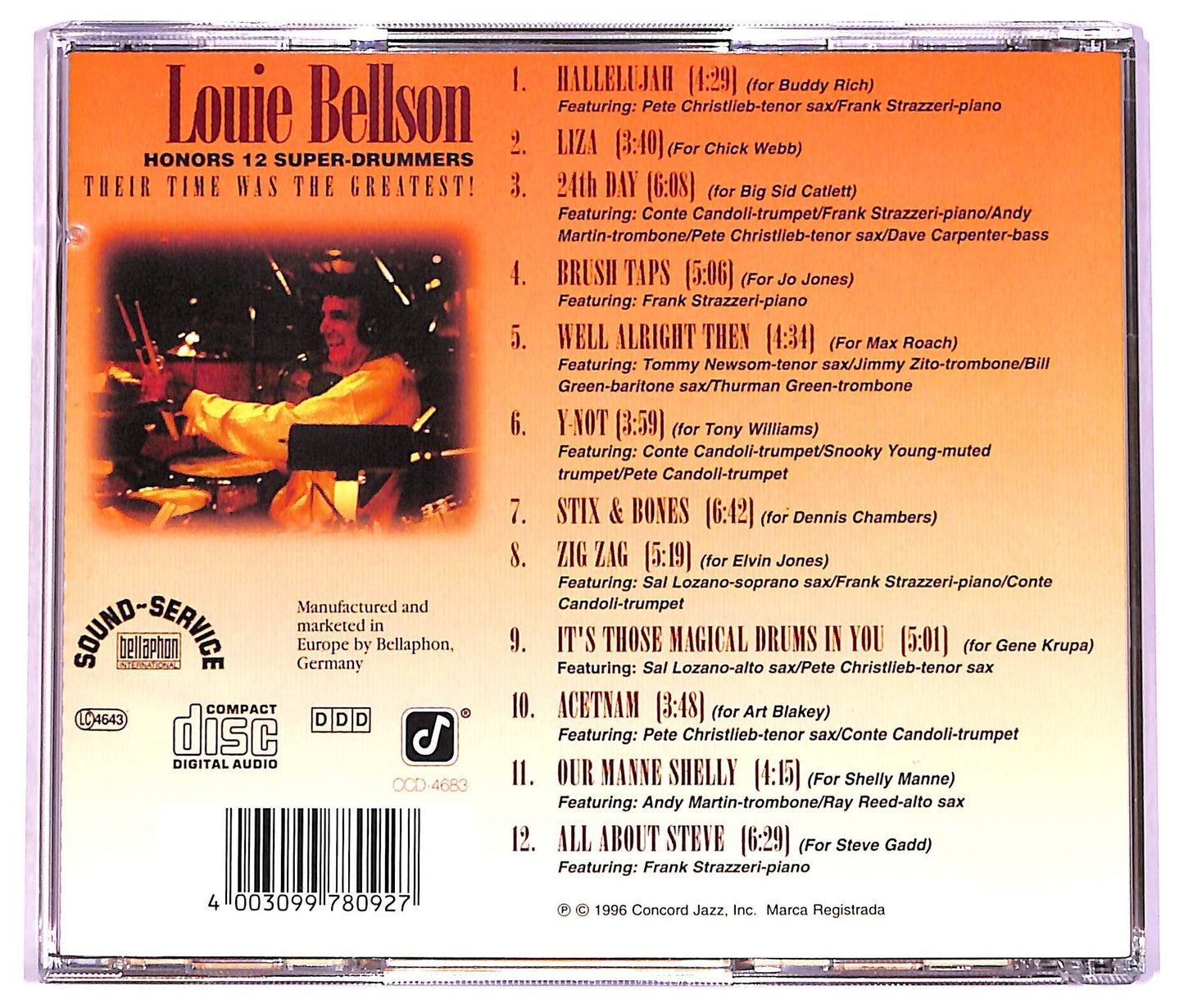 EBOND Louie Bellson And His Big Band - Their Time Was The Greatest! CD CD069440