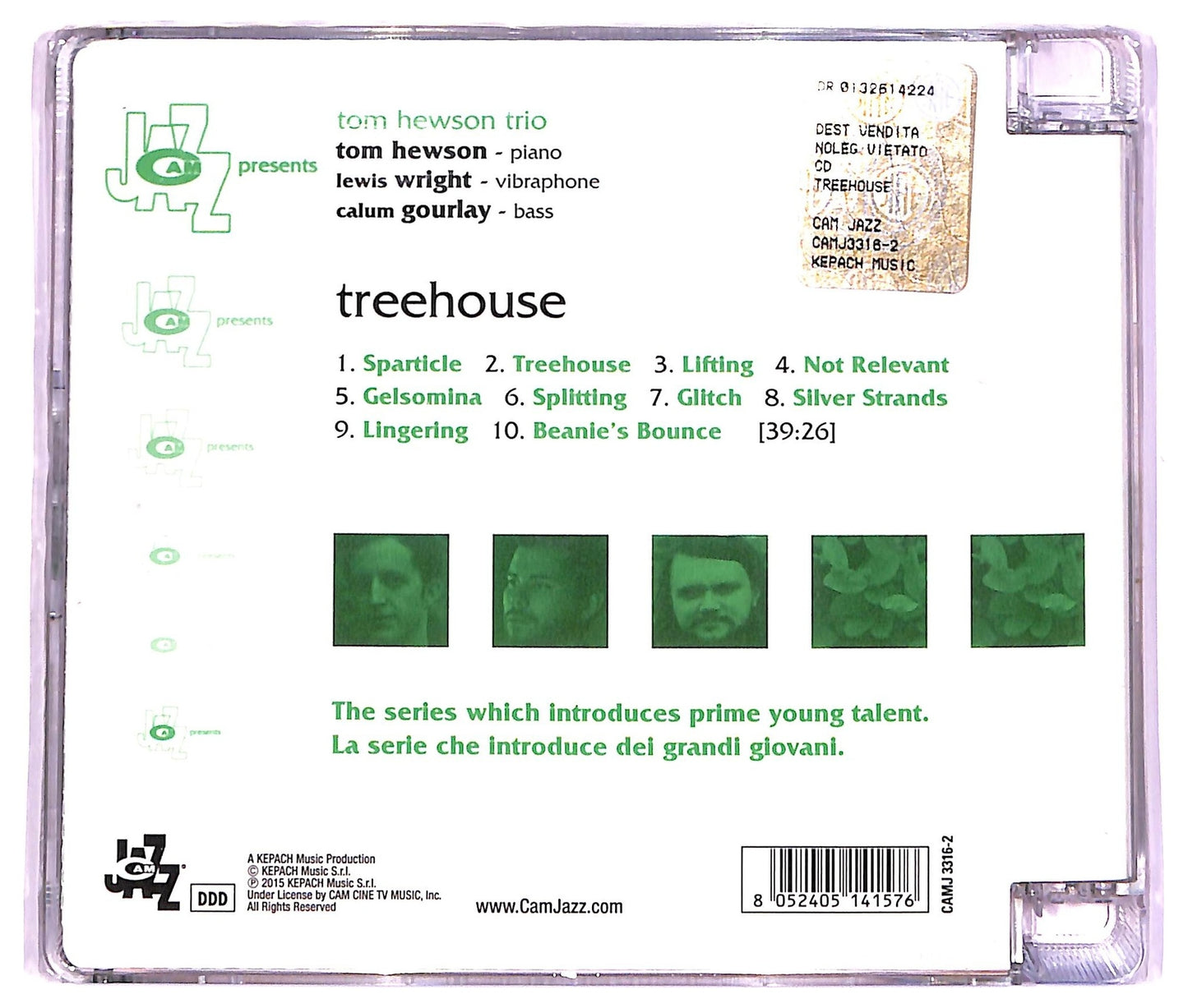EBOND Tom Hewson Trio - Treehouse CD CD069443