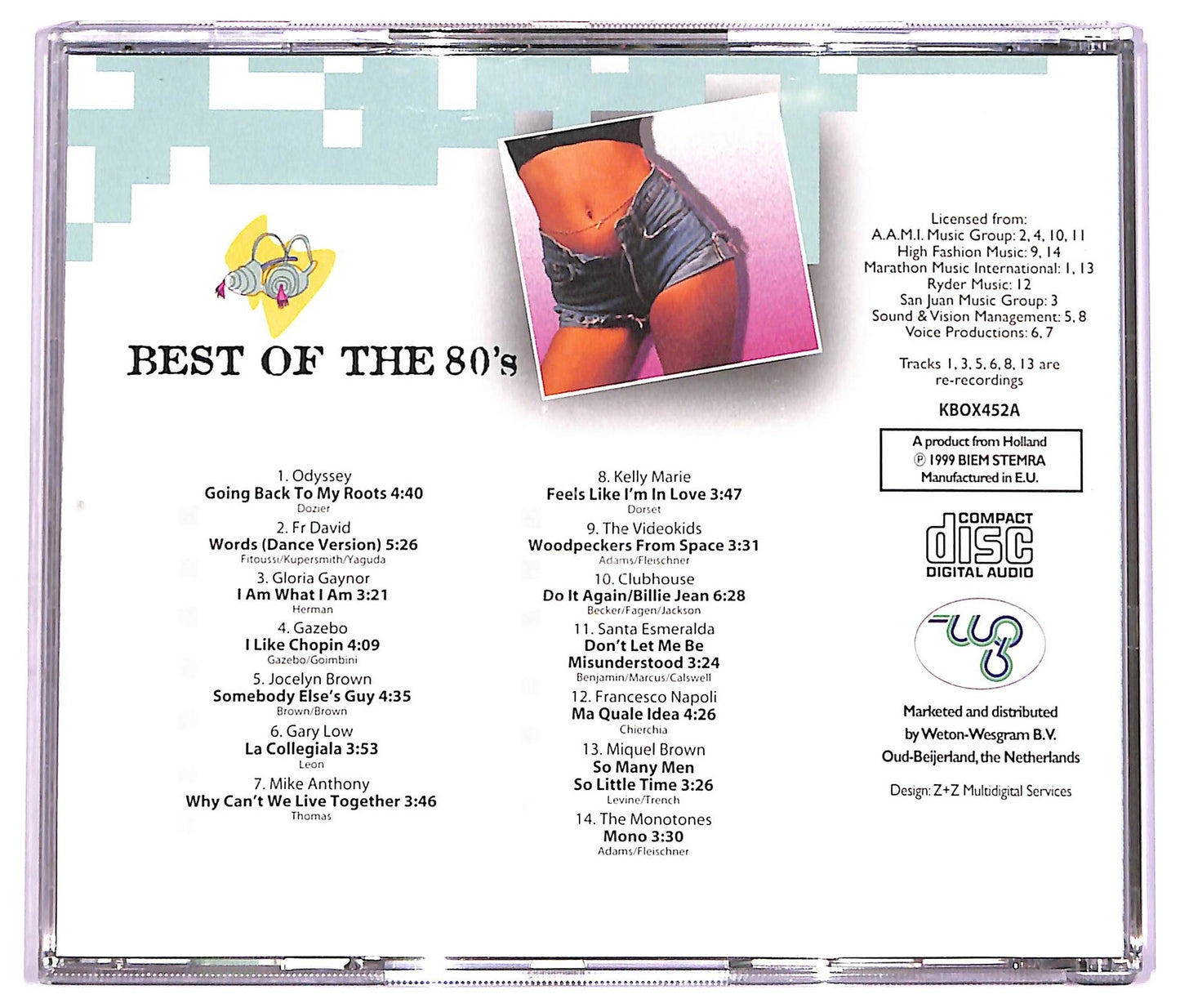 EBOND Various - Best of the 80's cd 1 CD069543