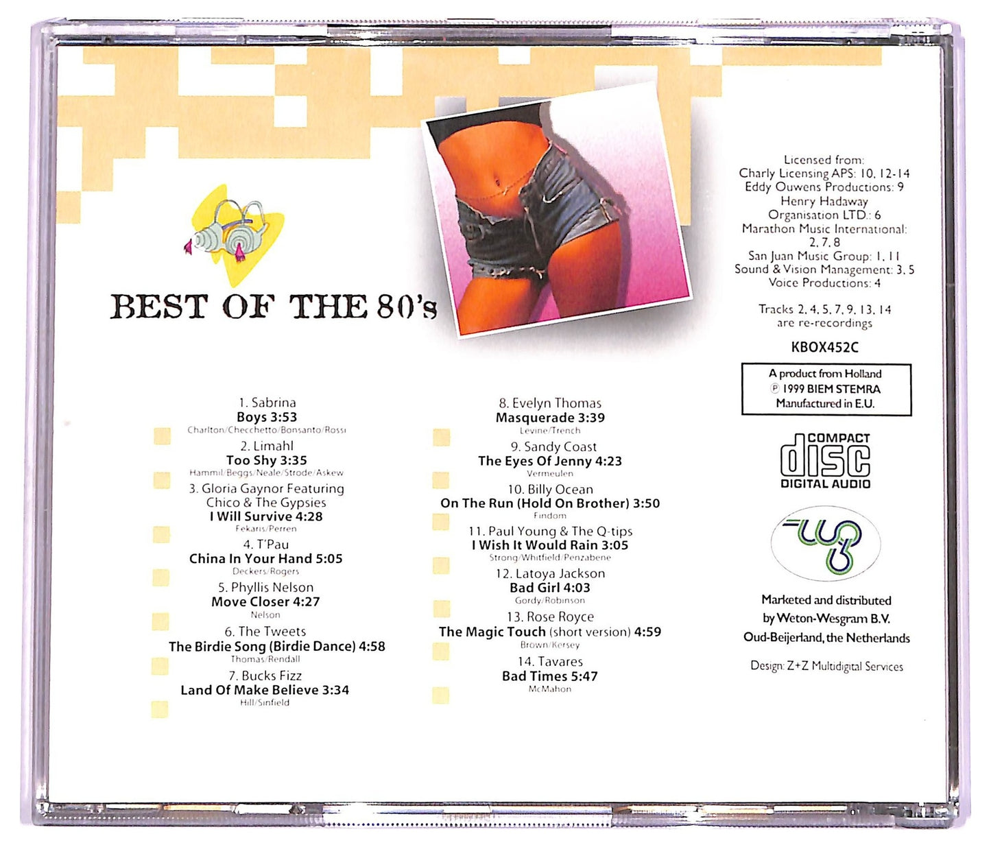 EBOND Various - best of the 80's cd3 CD069545