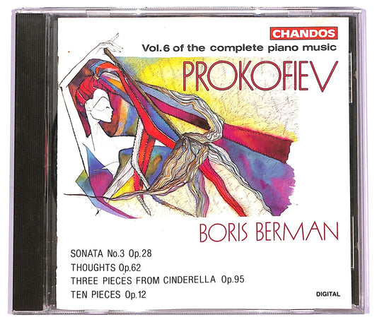 EBOND Prokofiev - Boris Berman - Vol. 6 Of The Complete Piano Music CD CD069550