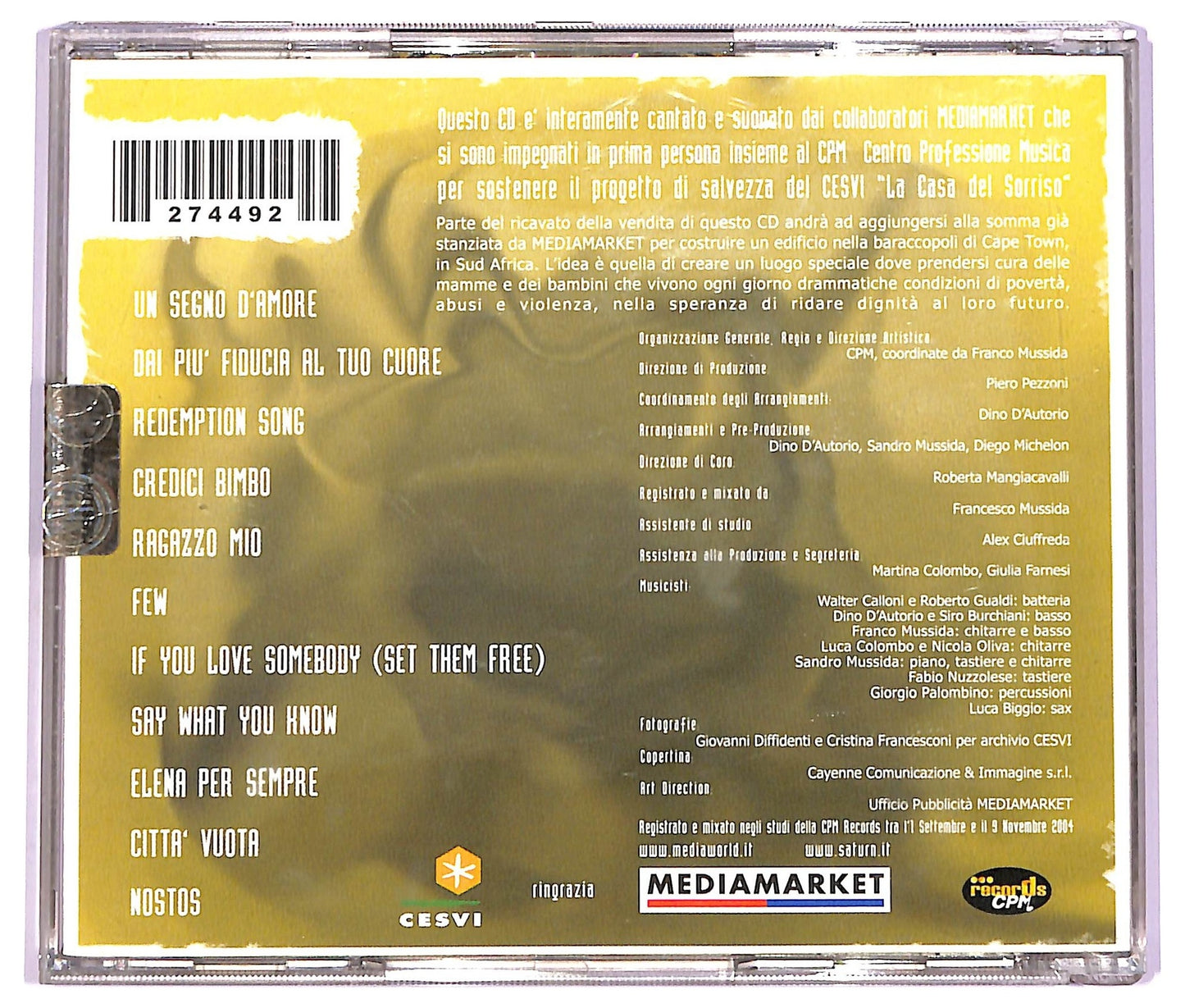 EBOND Various - Voci Dal Cuore CD CD069706