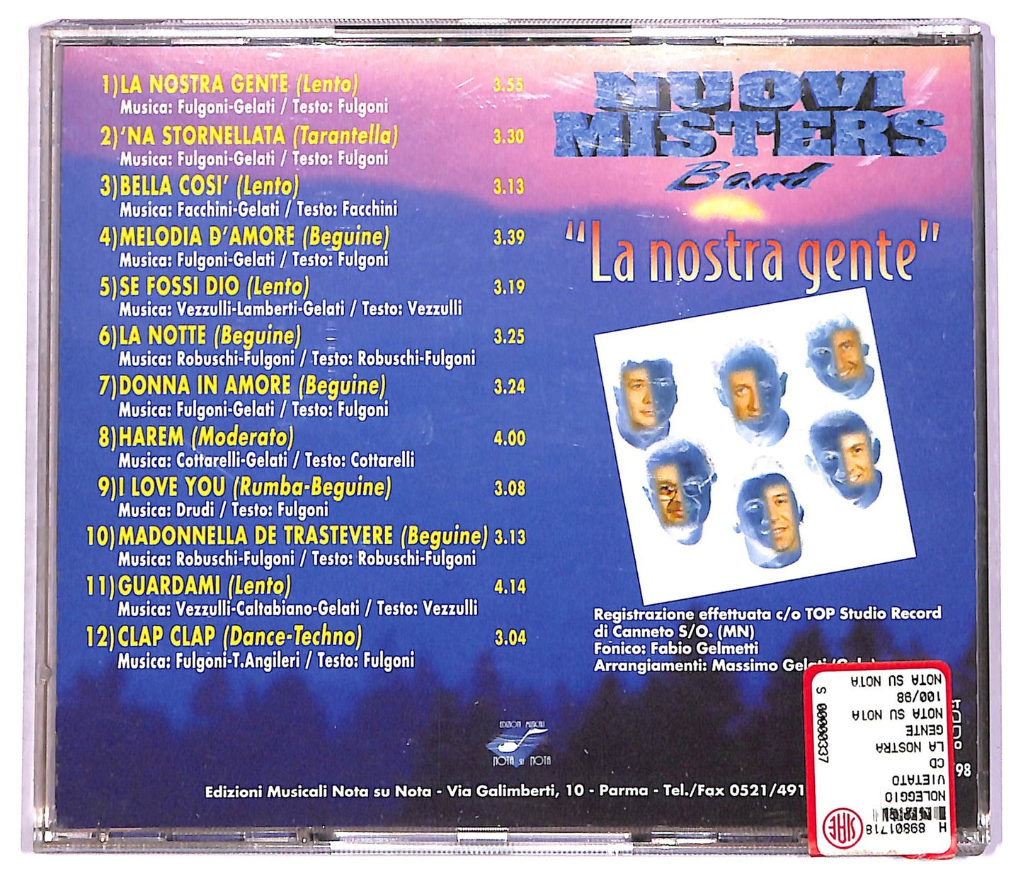 EBOND Nuovi Misters Band - La Nostra Gente CD CD069720