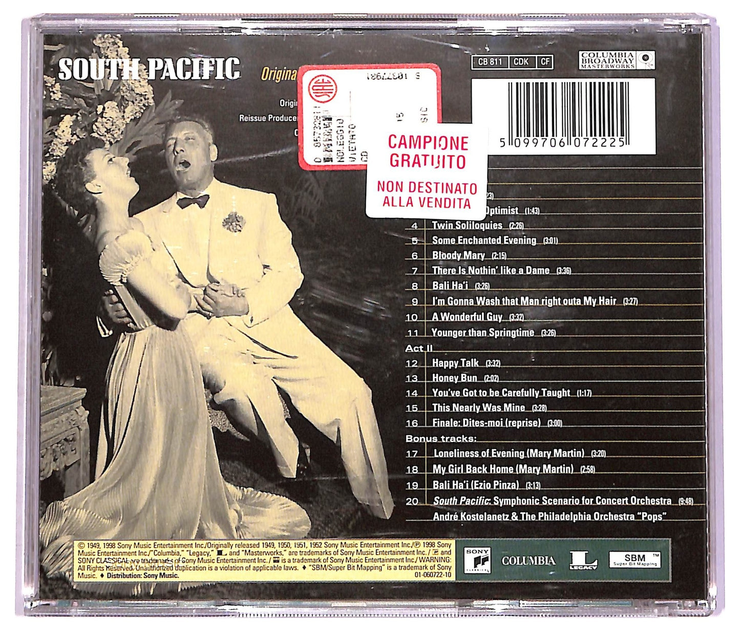 EBOND Mary Martin - South Pacific CD CD069754
