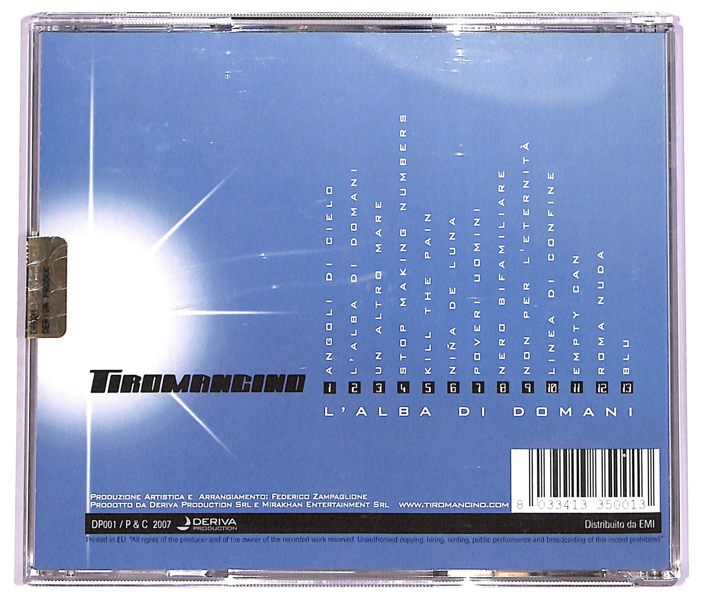 EBOND Tiromancino - L'Alba Di Domani CD CD069843