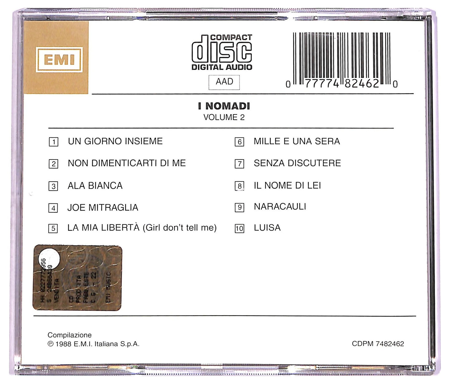 EBOND Nomadi - I Nomadi Volume 2 CD CD069846
