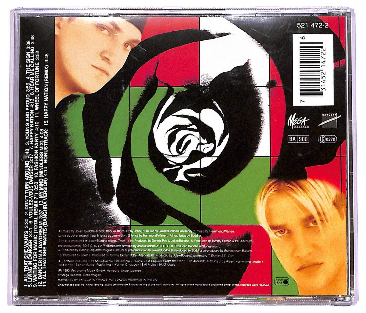 EBOND Ace Of Base - Happy Nation (U.S. Version) CD CD069940