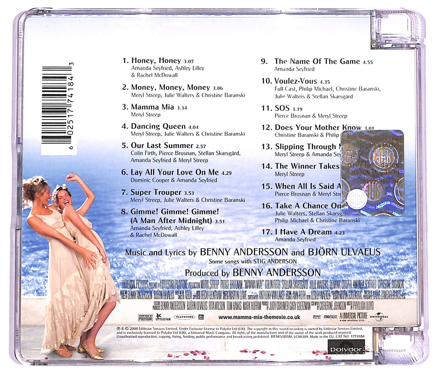 EBOND Various - Mamma Mia! ( Soundtrack ) CD CD070063