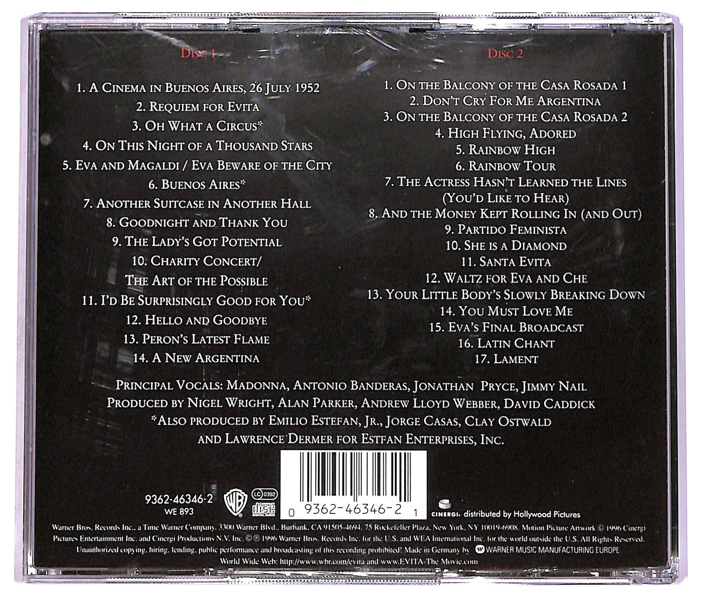 EBOND Various - Evita CD CD070108