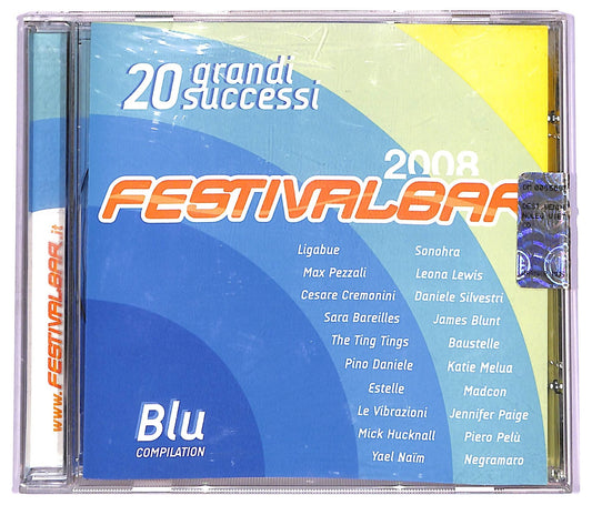 EBOND Various - Festivalbar 2008 - Compilation Blu CD CD070122