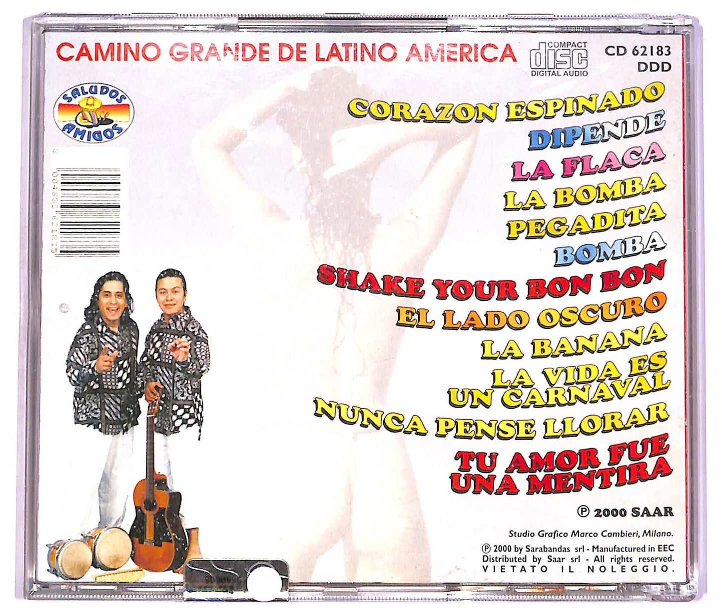 EBOND Various - Camino Grande de Latino America CD CD070133