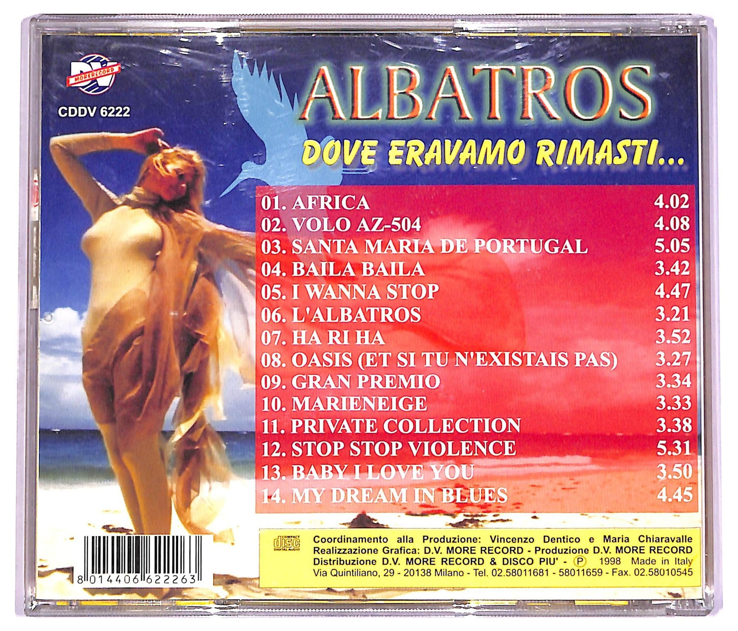 EBOND Albatros - Dove Eravamo Rimasti CD CD070137