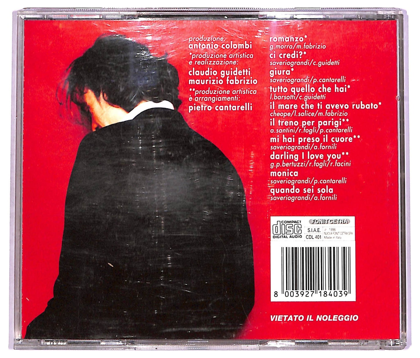 EBOND Riccardo Fogli - Romanzo CD CD070143