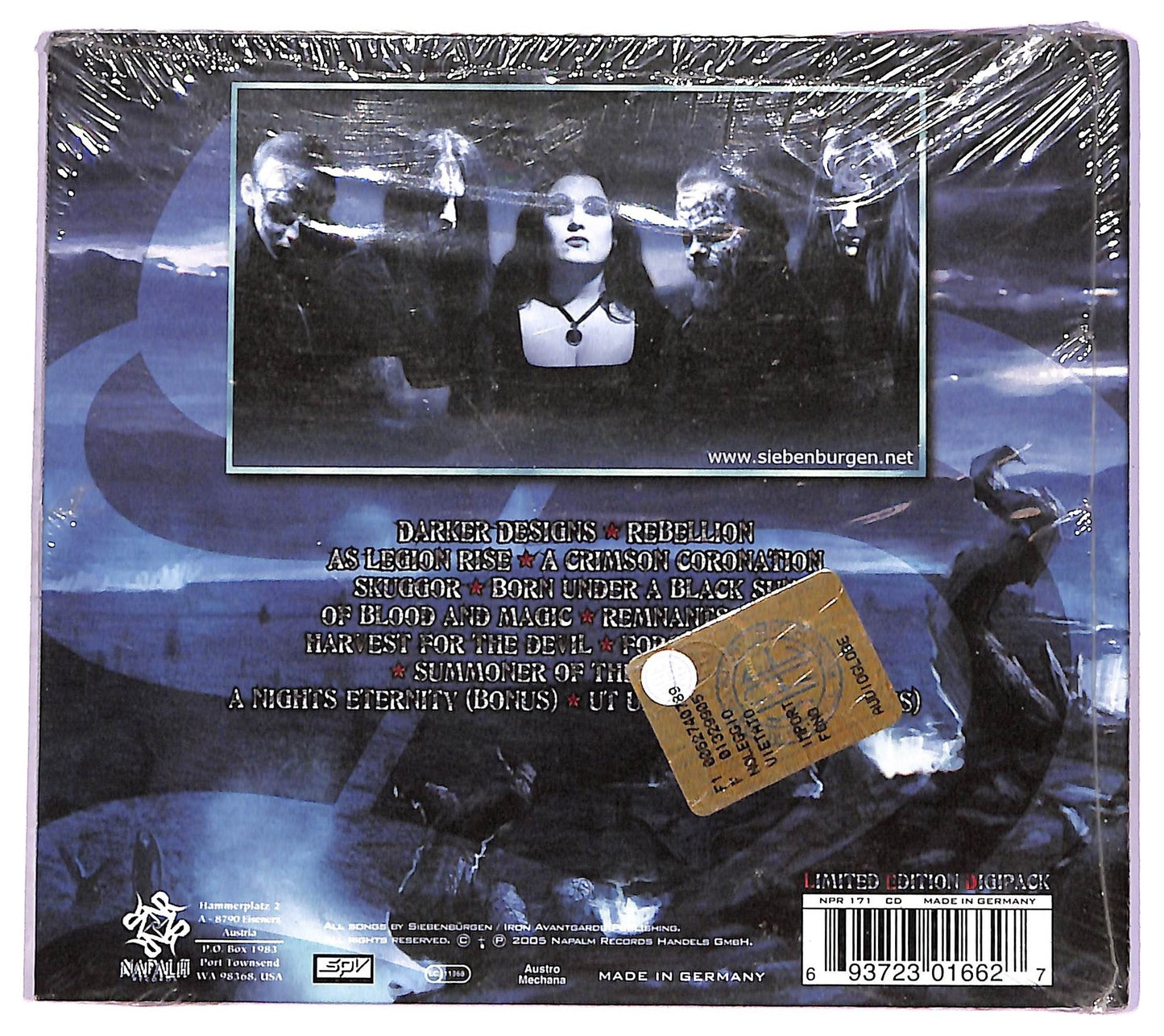 EBOND Siebenburgen - Darker Designs & Images CD CD070206