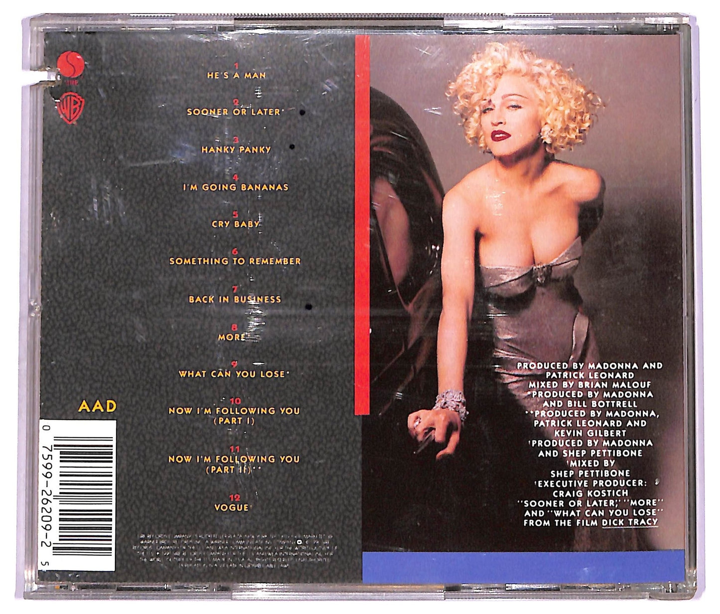 EBOND Madonna - I'm Breathless (Music From And Inspired By The Film Dick Tracy) CD CD070219