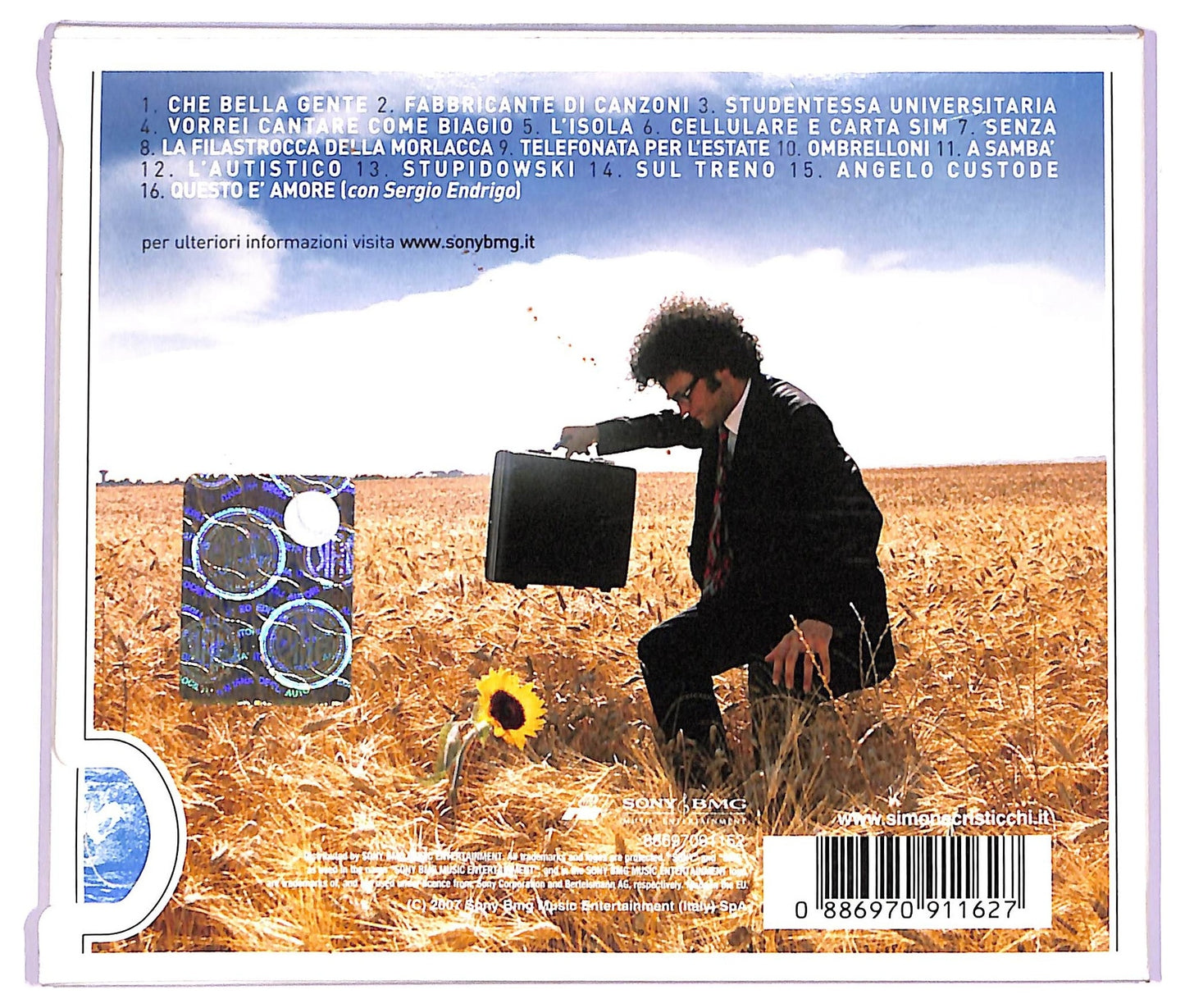 EBOND Simone Cristicchi - Fabbricante di Canzoni DIGIPACK CD CD070317