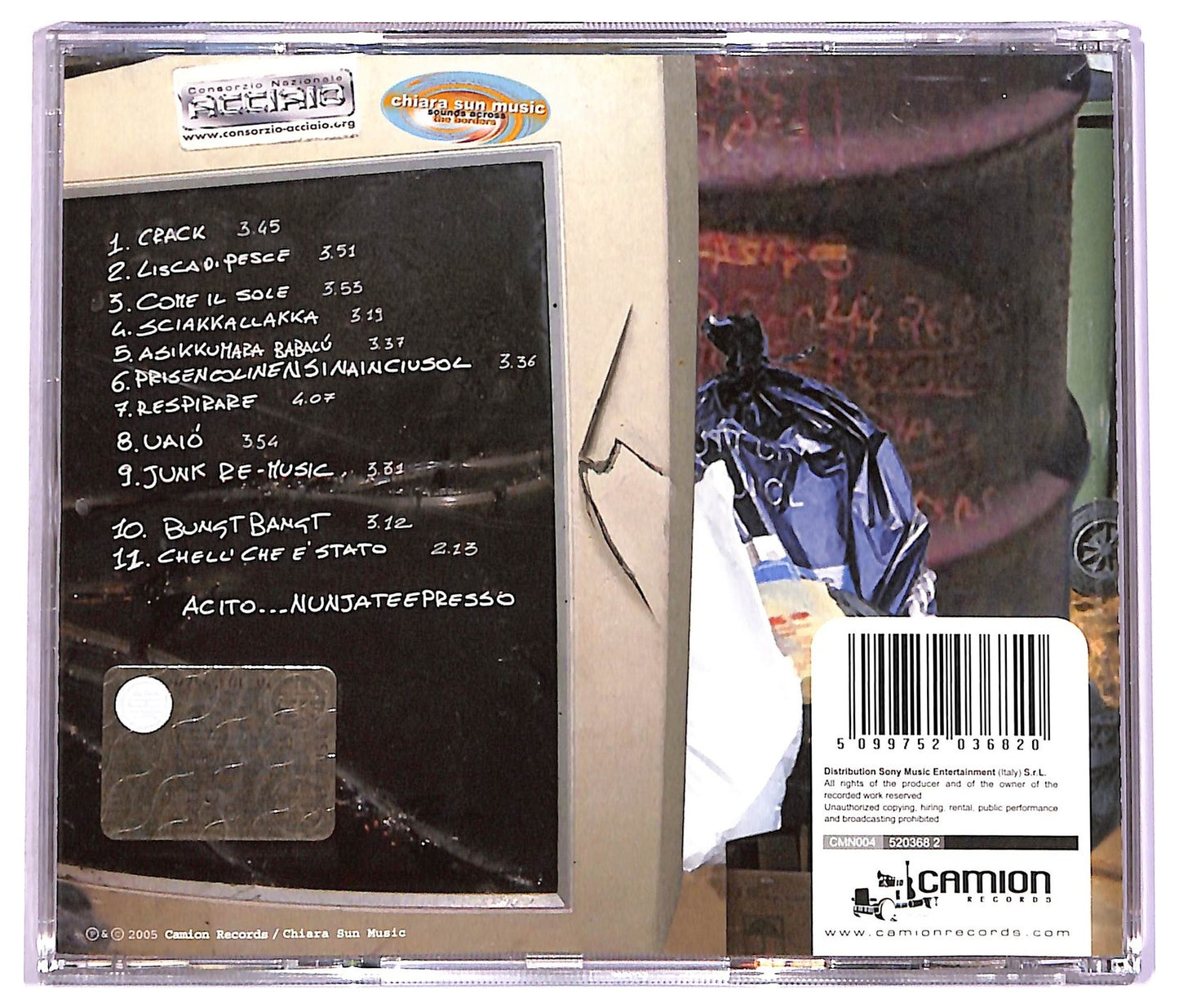 EBOND Capone & Bungtbangt - Lisca di pesce CD CD070323