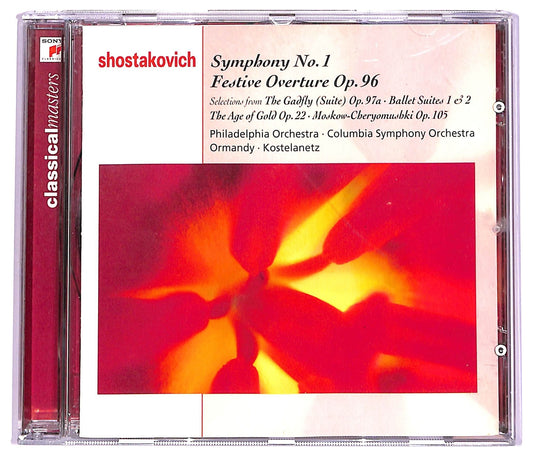 EBOND Shostakovich - Symphony No.1, Festive Overture Op.96 CD CD070365