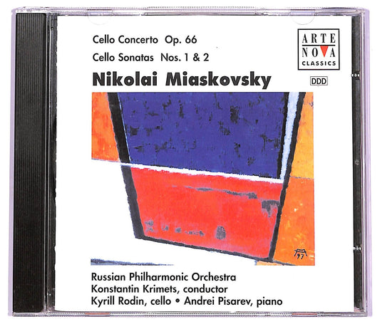 EBOND Nikolai Miaskovsky - Cello Concerto Op. 66 Cello Sonatas Nos. 1 & 2 CD CD070402