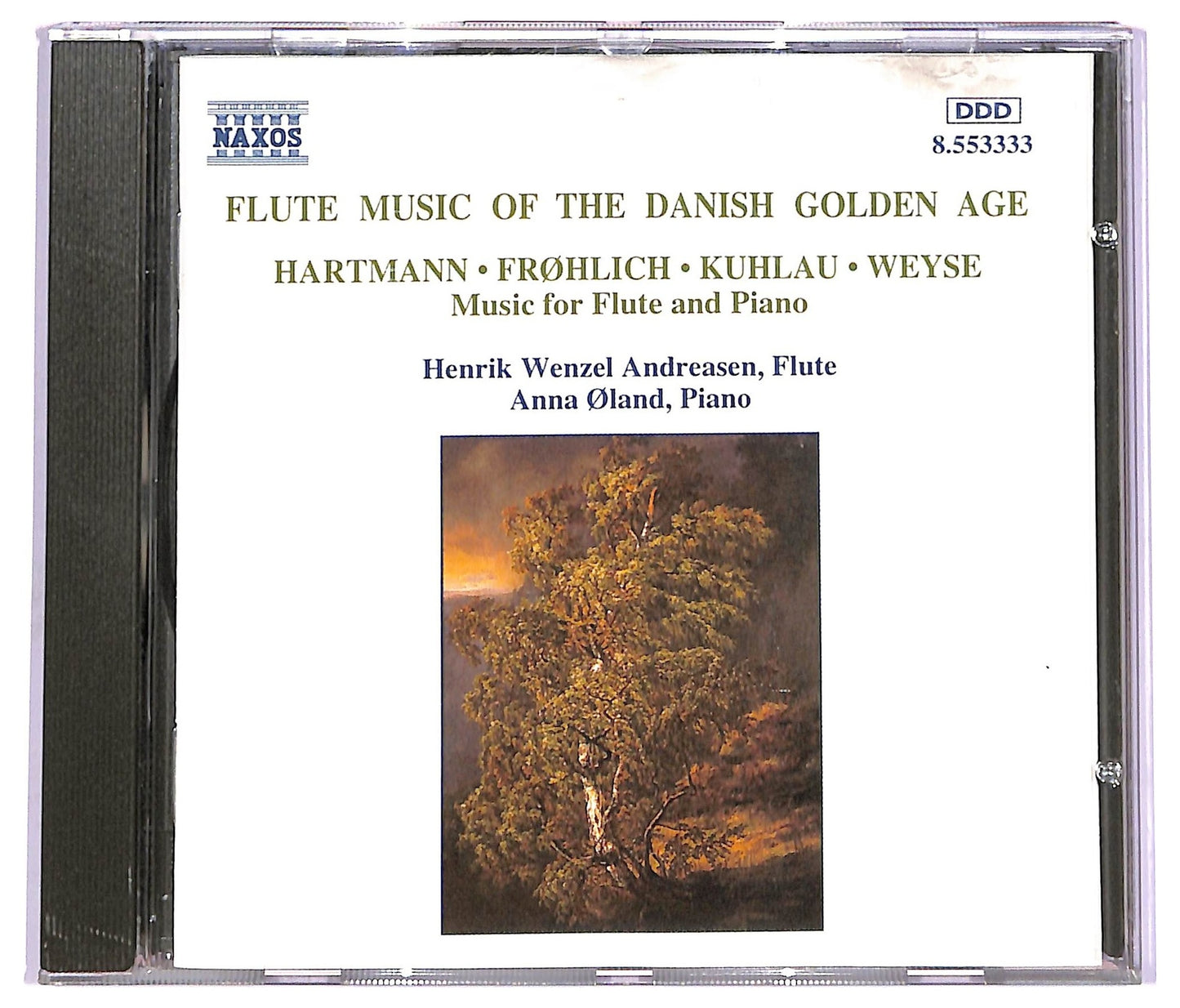 EBOND Henrik Wenzel Andreasen Anna Oland - Flute Music Of The Danish Golden Age CD CD070408