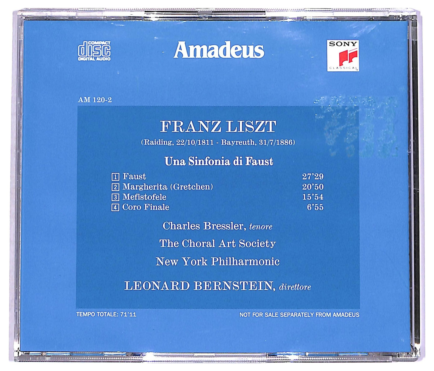 EBOND Liszt - Listz fausti sinfonia CD CD070416