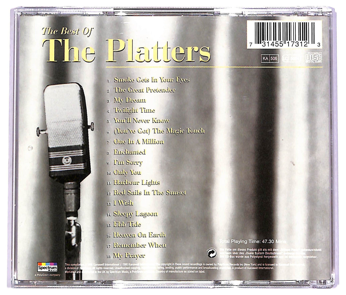 EBOND The Platters - The Best Of The Platters CD CD070422
