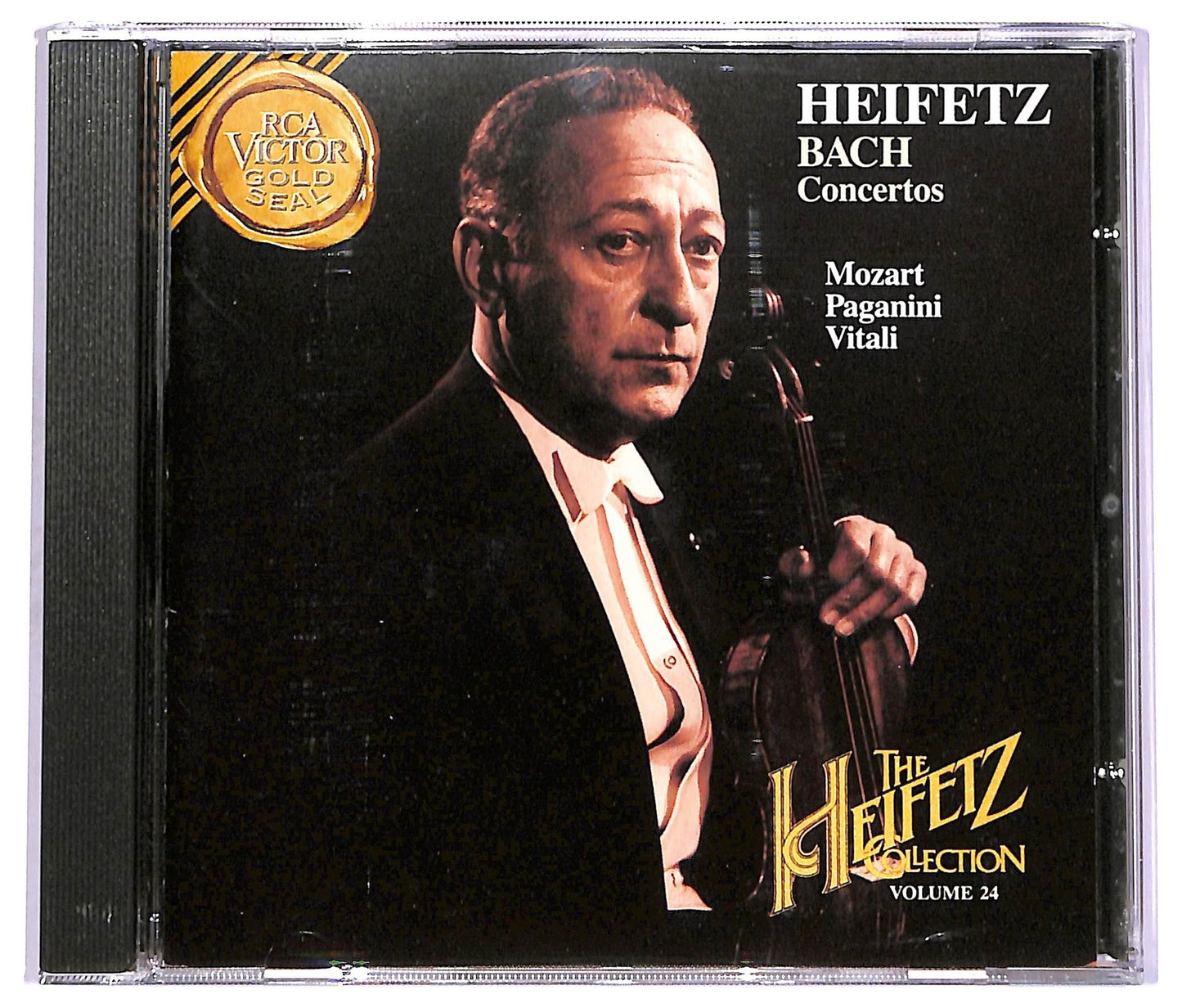 EBOND Bach Mozart Paganini Vitali Heifetz - Concertos CD CD070432