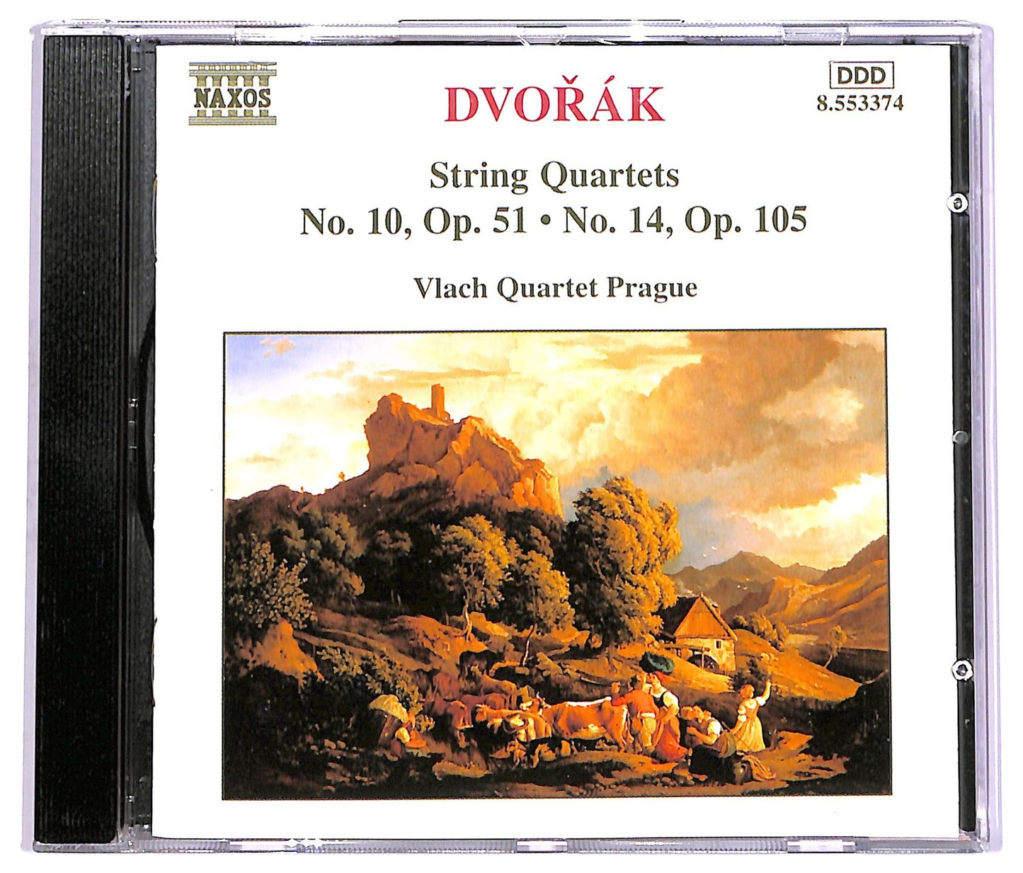 EBOND Dvořak Vlach Quartet Prague - String Quartets No. 10, Op. 51 No. 14, Op. 105 CD CD070444