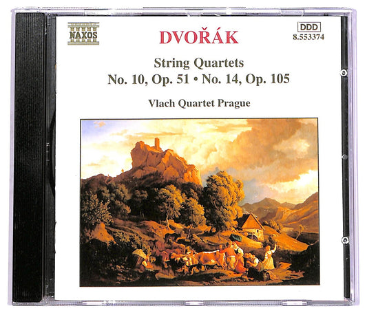 EBOND Dvořak Vlach Quartet Prague - String Quartets No. 10, Op. 51 No. 14, Op. 105 CD CD070444