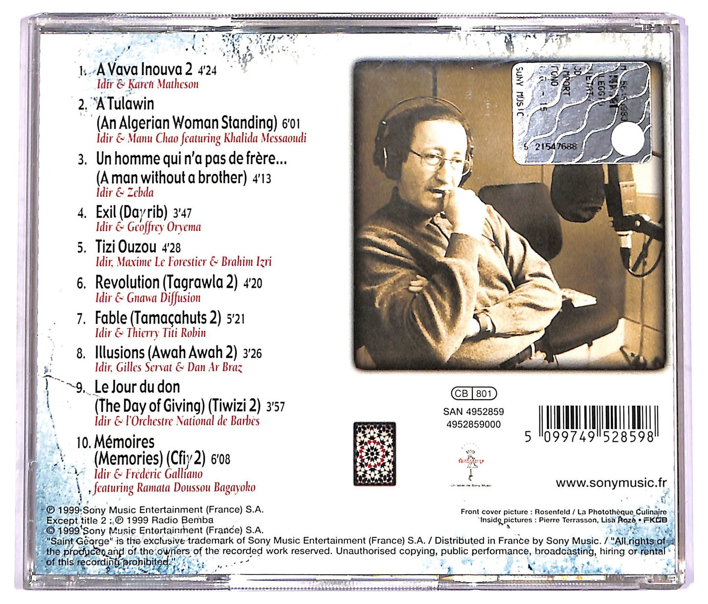 EBOND Various - Identities Idir CD CD070511