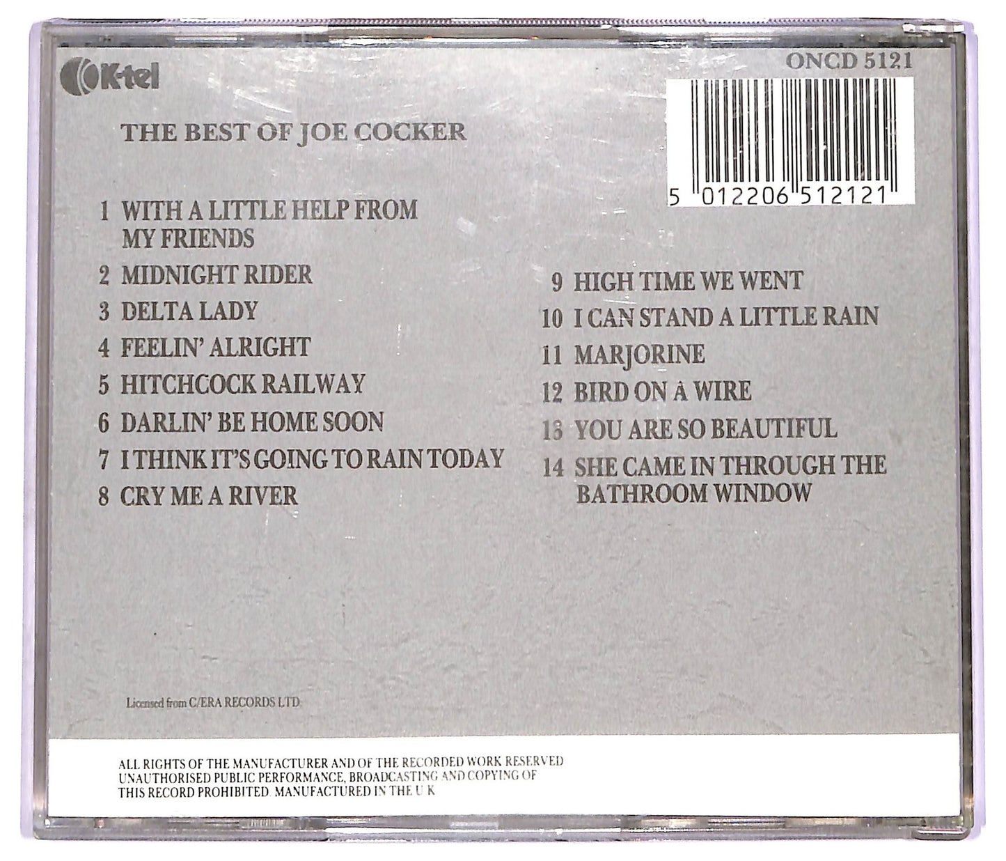 EBOND Joe Cocker - The Best Of Joe Cocker (Feelin' Alright) CD CD070621