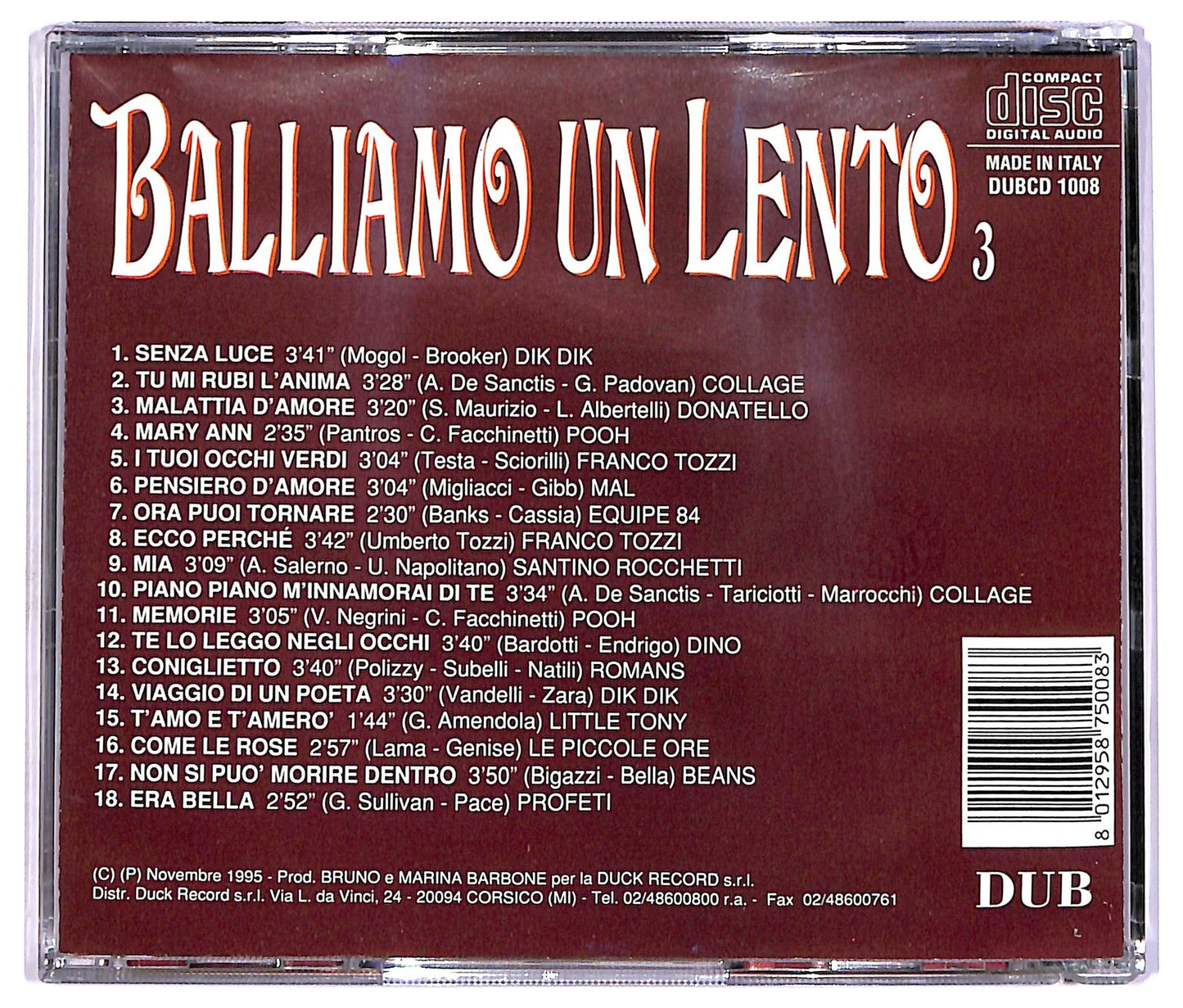 EBOND Various - Balliamo Un Lento 3 CD CD070726