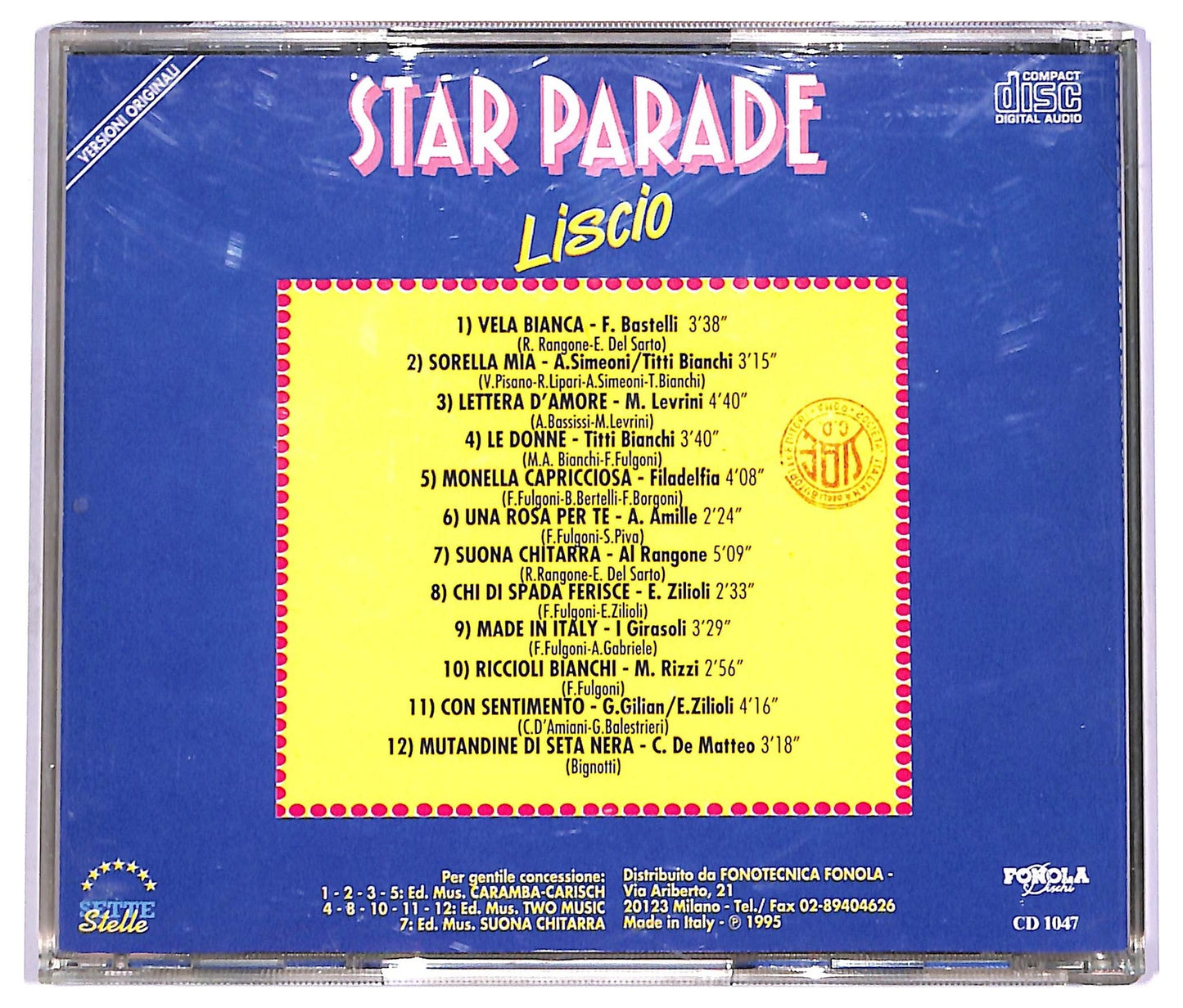 EBOND Various - Star Parade Liscio CD CD070736