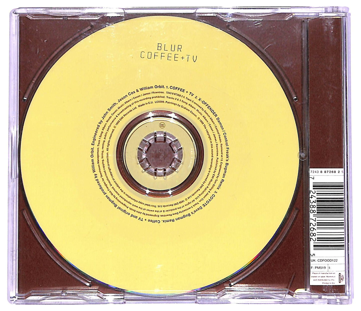 EBOND Blur - Coffee + TV CD CD070836