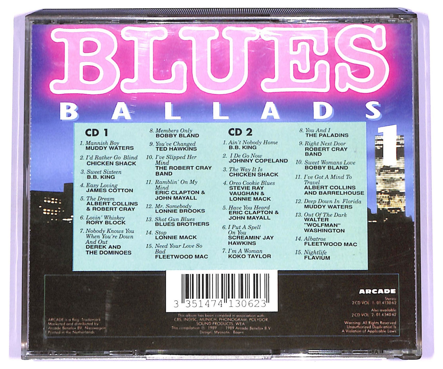 EBOND Various - Blues Ballads 1 CD CD070907