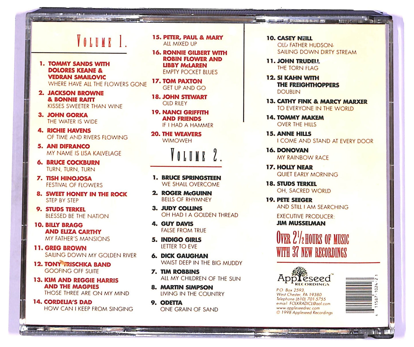 EBOND Various - Where Have All The Flowers Gone - The Songs Of Pete Seeger CD CD070916