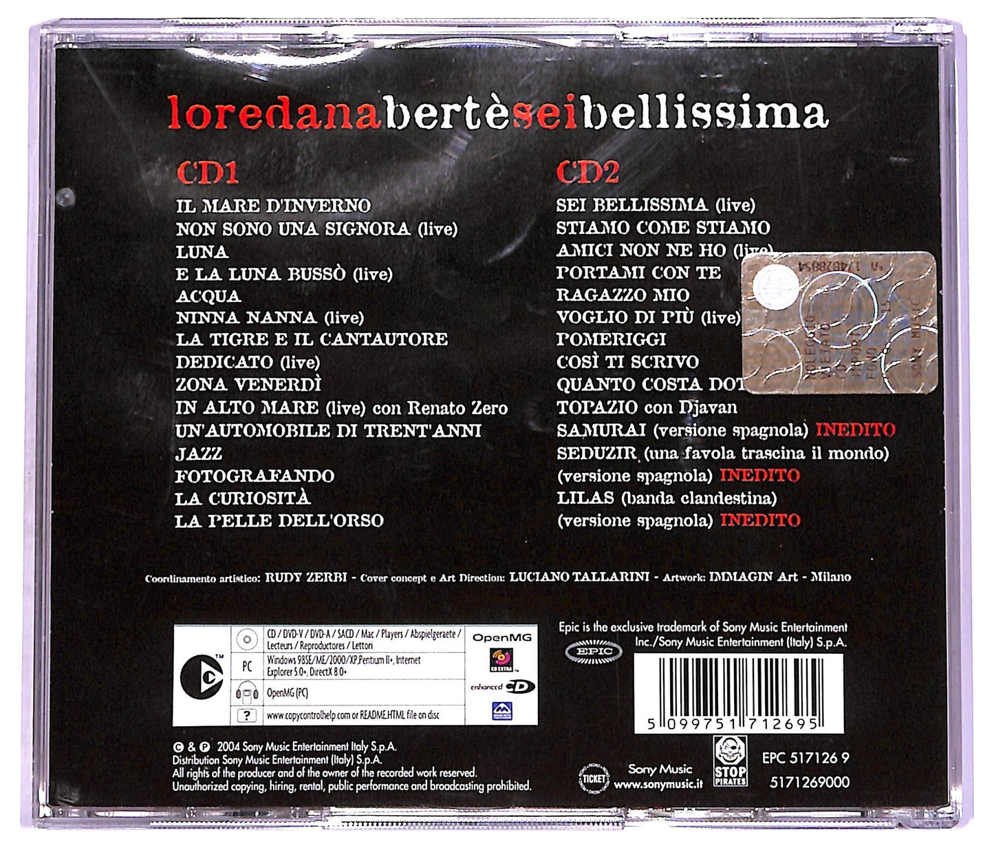 EBOND Loredana Berte - Sei Bellissima CD CD071017