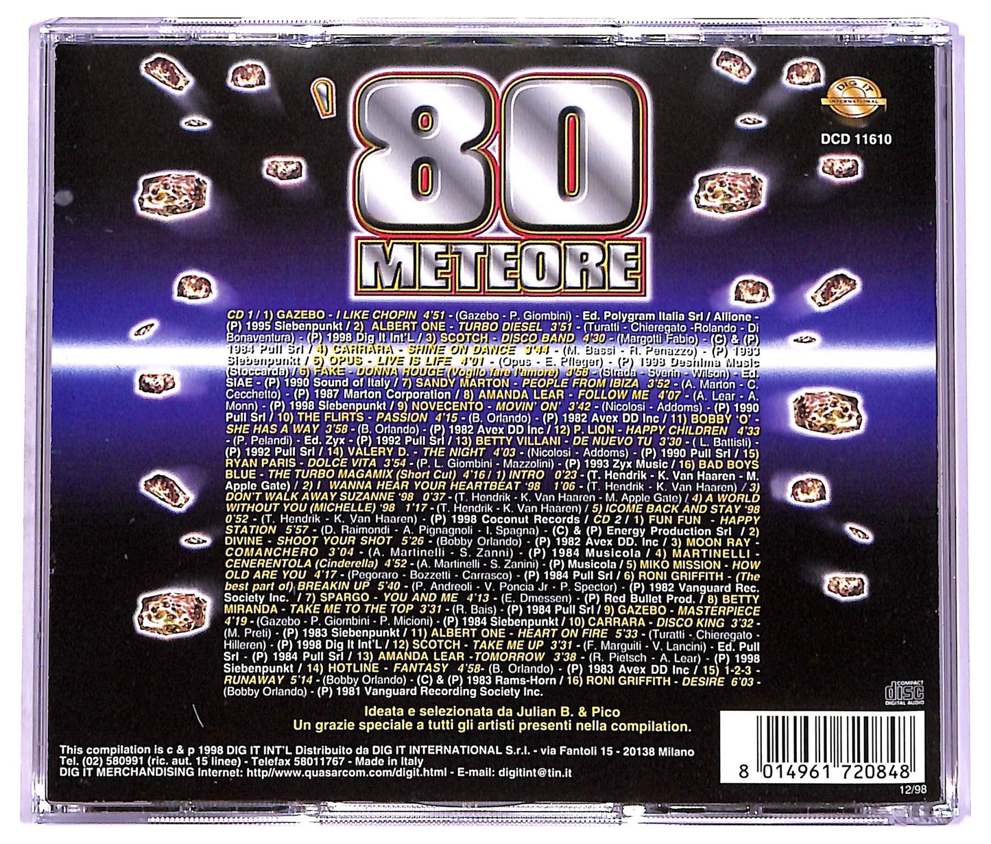 EBOND Various - '80 Meteore CD CD071053