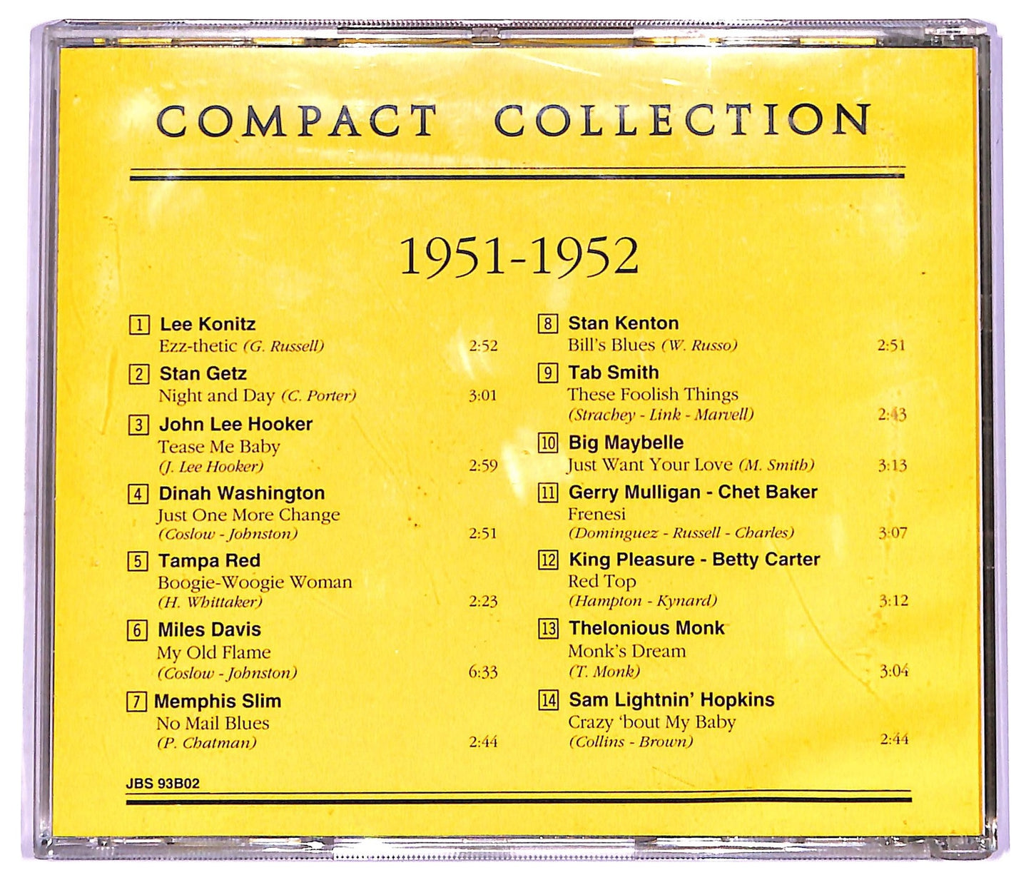 EBOND Various - 1951-1952 (I Grandi Successi) CD CD071136