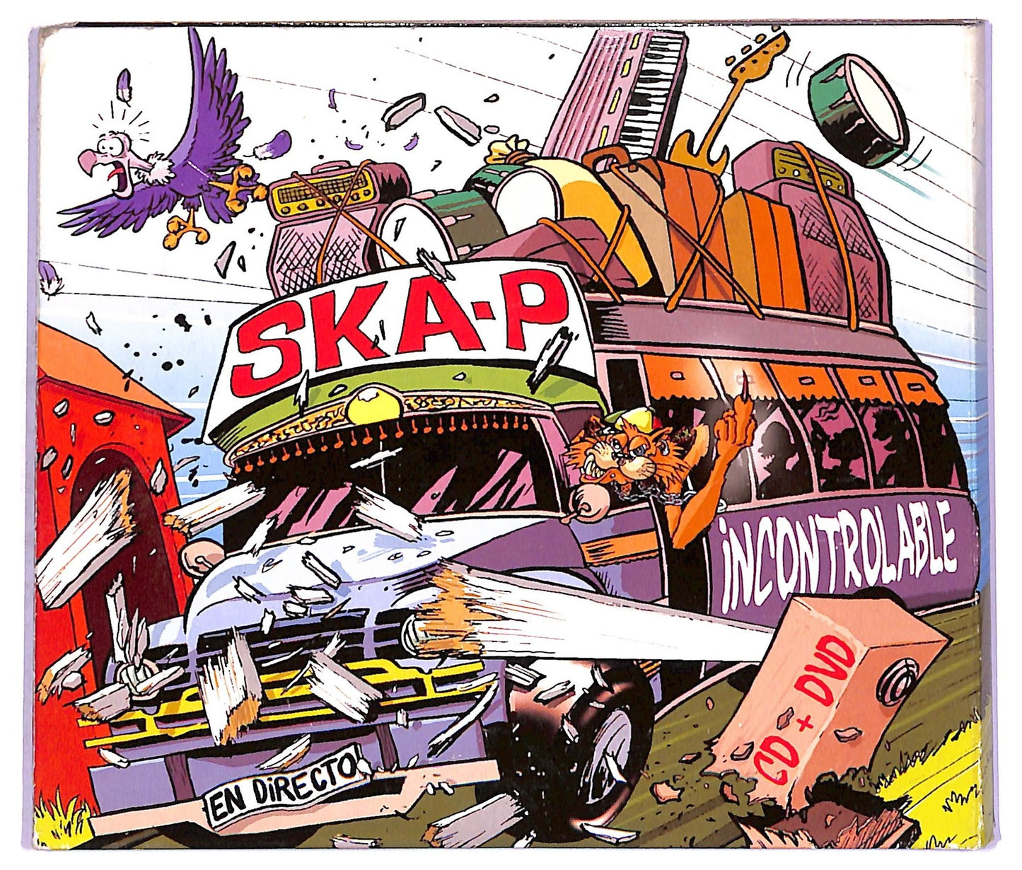 EBOND Ska-P - Incontrolable En Directo CD CD071141